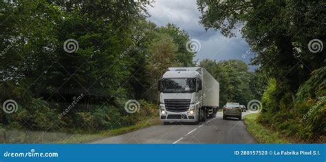 Country Drive Stock Photo Image Of Road Vegetation 280157520