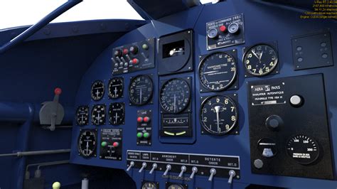 Dewoitine D.520 Cockpit 3D Model $20 - .max .fbx .obj - Free3D