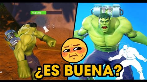 Vale La Pena Comprar La Skin De Hulk En Fortnite Gameplay Y Review