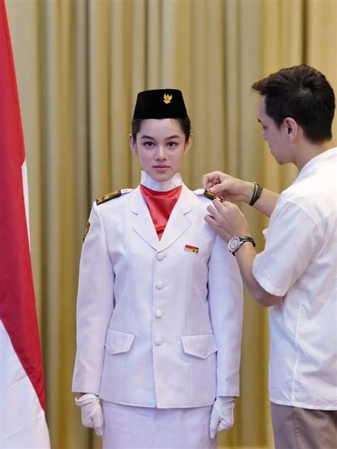 7 Potret Shaista Tanisha Putri Rionaldo Stokhorst Yang Jadi Paskibra