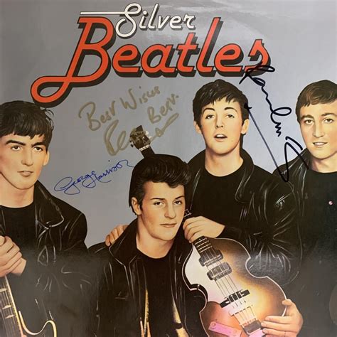 The Beatles signed Silver Beatles album | EstateSales.org