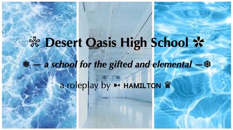 Desert Oasis High school banner by rosschanpal on DeviantArt