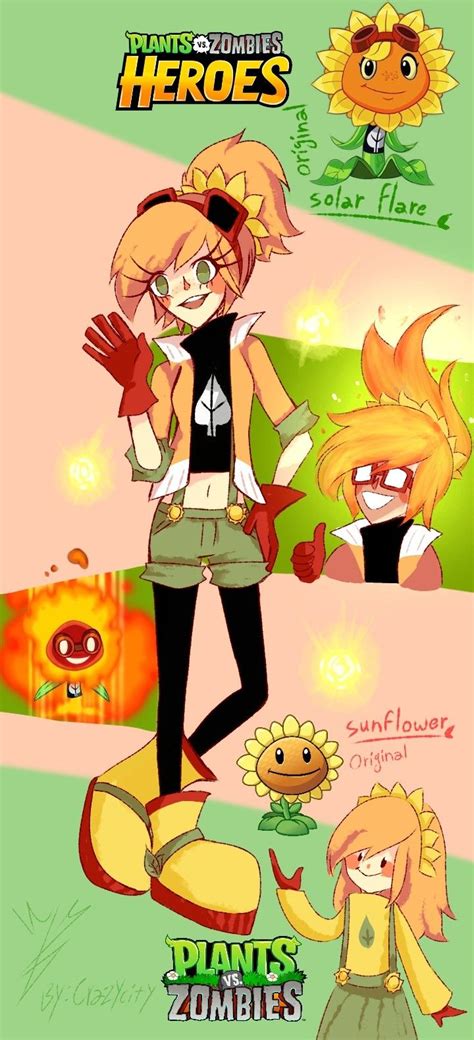 Sunflower 🌻☀️ Plant Zombie Plants Vs Zombies Zombie