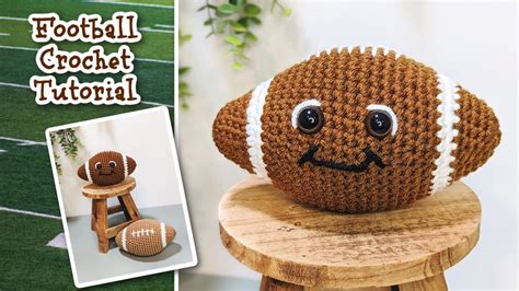 How To Crochet A Football Easy Amigurumi Tutorial Football