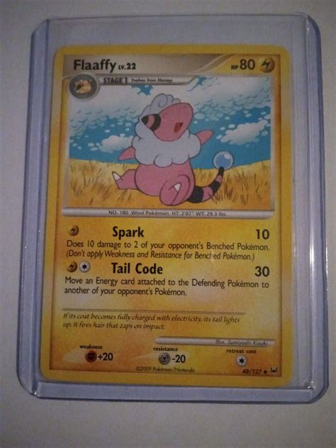 Flaaffy 48127 Platinum Uncommon Pokemon Card Tcg Ebay