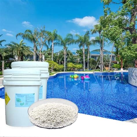 Chlorine Chemicals Calcium Hypochlorite For Swimming Pools Used