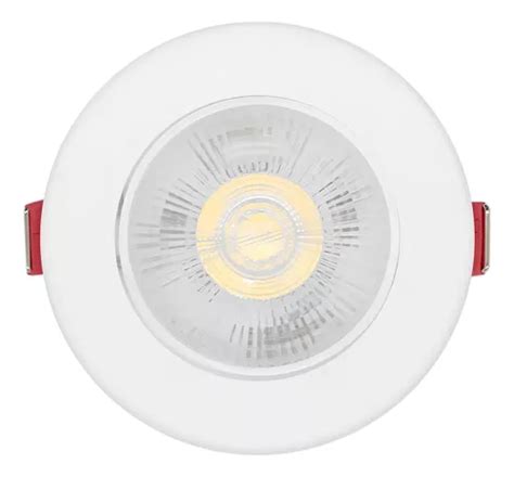 Lumin Ria Power Spot Embutir Redonda Estrutura Cor Branco E Luz Frio