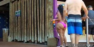 Big Latina Booty Walking Tnaflix
