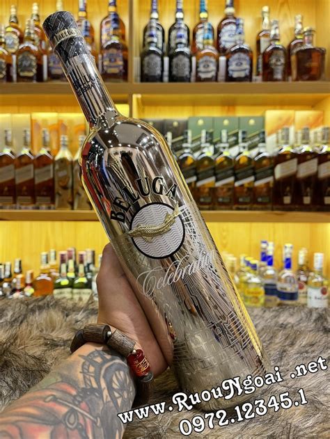 Rượu Vodka Beluga Celebration Gold