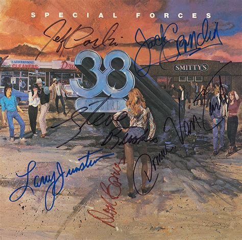 38 Special Band Signed Special Forces Album – Artist signed ...