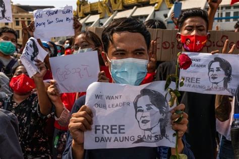 Some internet access restored as Myanmar protests grow after military ...