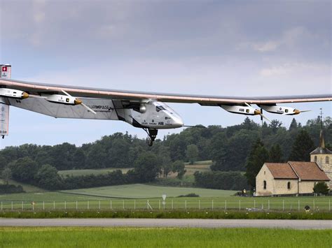 The Solar Powered Airplane That Can Fly Forever Makes Its First Fli