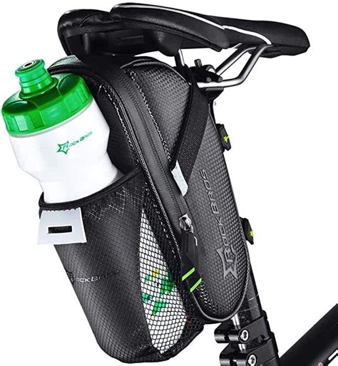 Rockbros Fahrrad Satteltasche Fahrradsitztasche Mit Flaschenhalter F R