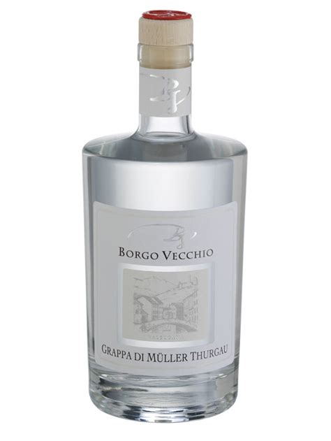 Grappa di Müller Thurgau 500 ml Borgo Vecchio Distilleria