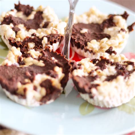 Chocolate And Coconut Puffed Rice Cakes Lauren Vaknine