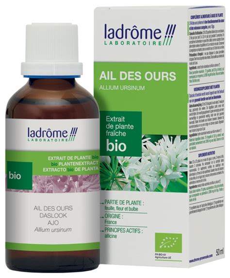 Tinctura Eco De Usturoi Salbatic Allium Ursinum Ml Ladrome Dr Max