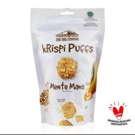 Jual East Bali Cashews Krispi Puffs Mente Manis Halal Di Seller W Fit