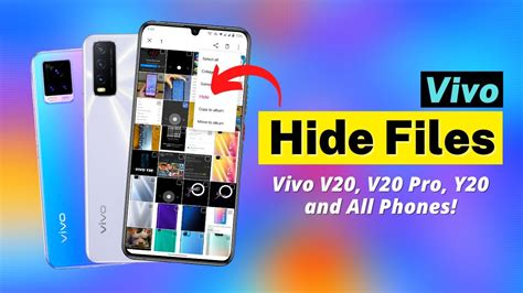 How To Hide Files In Vivo Vivo V20 V20 Pro Y20 Hide Files Files