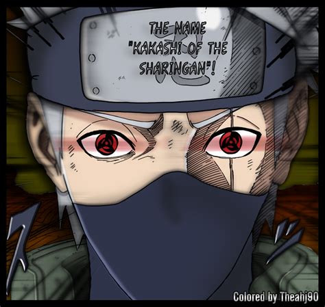 Naruto Chapter 688 Kakashis Mangekyo Sharingan By Theahj90 On Deviantart