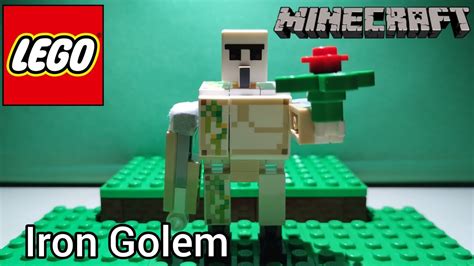 Iron Golem Lego Minecraft Stop Motion Animation Youtube