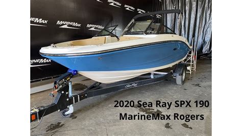 2020 Sea Ray SPX 190 For Sale At MarineMax Rogers YouTube