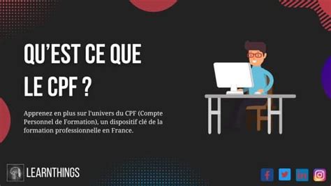 CPF guide complet pour gérer votre compte formation