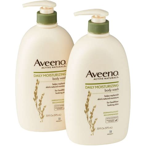 Aveeno Daily Moisturizing Body Wash 33 Fl Oz 2 Pk