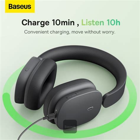 Baseus Bowie H Noise Cancelling Wireless Headphones