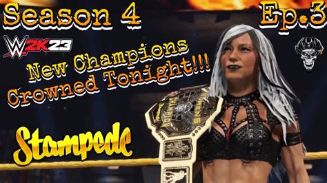 WWE 2K23 Universe Mode Season 4 Wednesday Night Stampede Ep 3 70