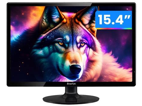 Monitor Led Widescreen 15 4 Brazilpc 15bpc Kan Hdmi Vga BRAZIL PC