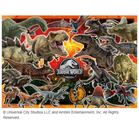 Jigsaw Puzzle 26 504 Jurassic World Survive 100 Pieces