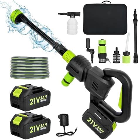 Cordless Pressure Washer Portable Power Washer Battery Pressure Jet Washer 28 Bar406 Psi With