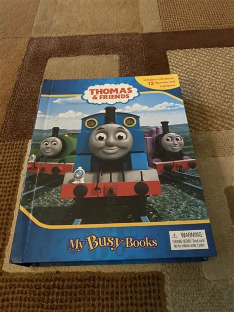 THOMAS AND FRIENDS My Busy Books Storybook 12 Figurines Playmat 1 99