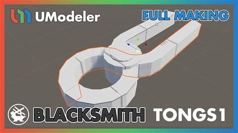 D Modeling In Unity Full Making Video Of Modeling Tongs In