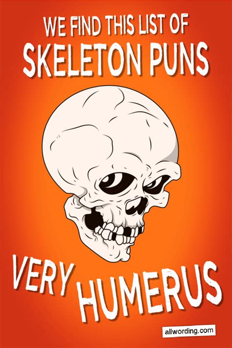 Humerus Bone Puns For Halloween Artofit