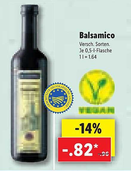 Balsamico Angebot Bei Lidl Prospekte De