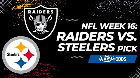 Raiders Vs Steelers Pick Nfl Week Predictions Youtube