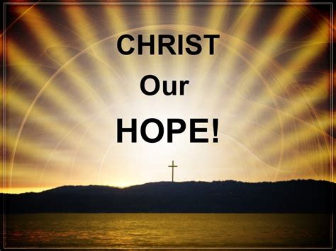 Christ our hope