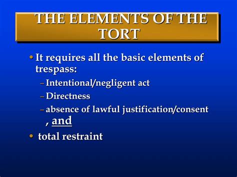 Ppt Law Of Torts Powerpoint Presentation Free Download Id366864