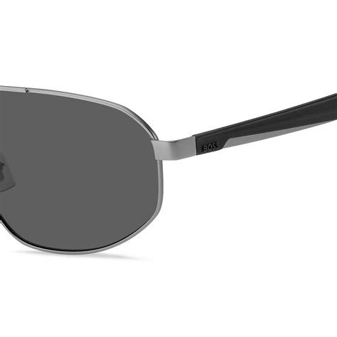 Hugo Boss F S R Ir Matte Dark Ruthenium Sunglasses Man