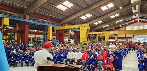 Ministro de Petróleo liderizó Asamblea de Trabajadores y Trabajadoras