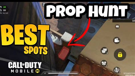 Great Spots For Prop Hunt CODM YouTube