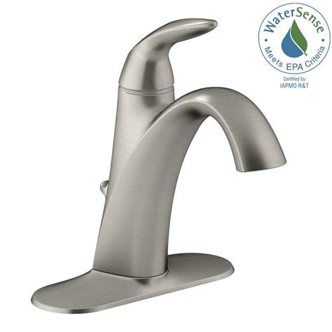 Kohler Georgeson Single Hole Single Handle 12 Gpm Bathroom Faucet With Pop Up Drain In Vibrant