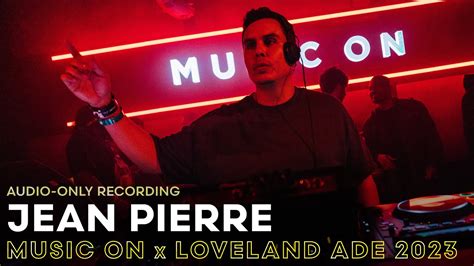 JEAN PIERRE At MUSIC ON X LOVELAND ADE 2023 AUDIO ONLY RECORDING