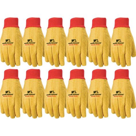 Handy Andy Chore Gloves 12 Pair Pack Wells Lamont