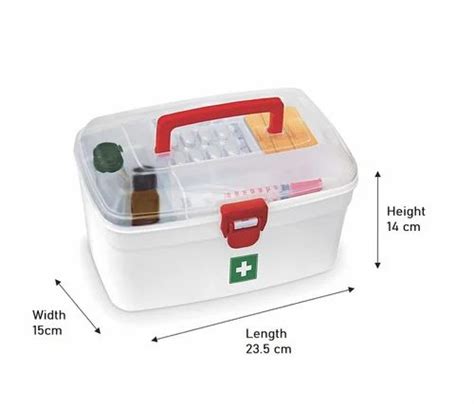 Plastic Box A First Aid Boxes For Home At Rs Piece In Rajkot Id