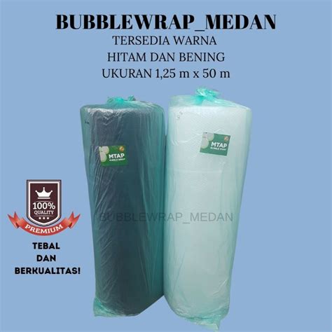 Jual Medan Bubble Wrap Mtap Roll M X M Hitam Bening Gojek