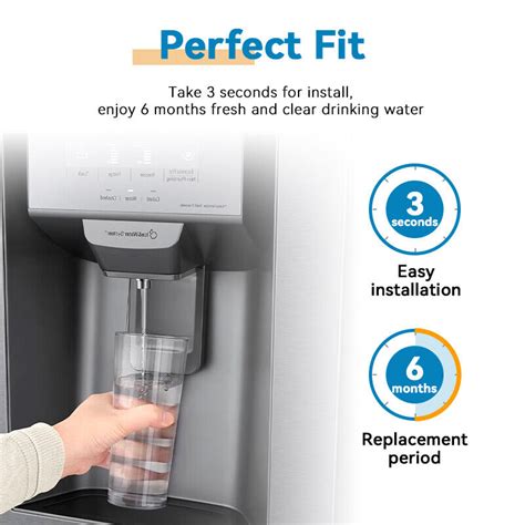 Water Filter For Samsung DA29 10105J Aqua Pure Plus Fridge HAFEX EXP