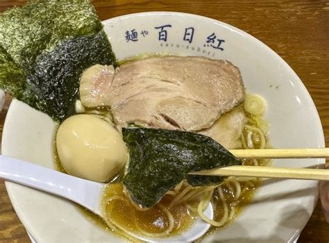 【朝7時から営業しているラーメン・つけ麺専門店】新宿三丁目『麺や 百日紅』にて「特製煮干しそば 醤油」と「まぜそば」を堪能