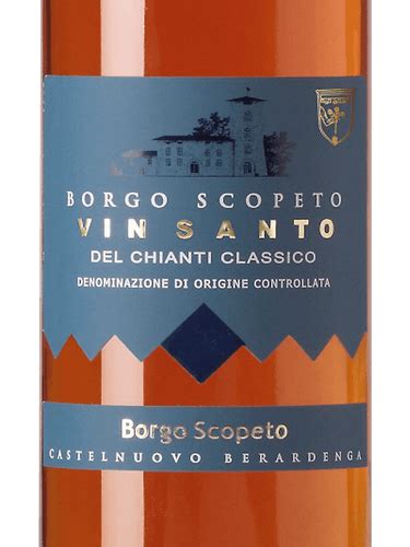 Borgo Scopeto Vin Santo Del Chianti Classico Vivino France